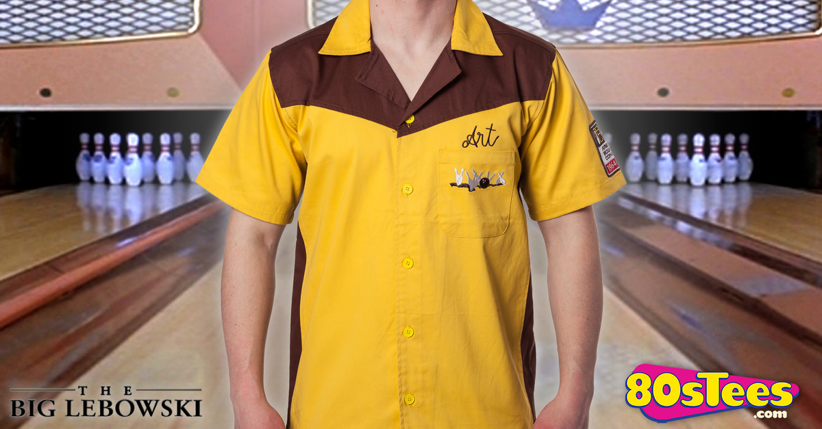 Authentic Replica Big Lebowski Bowling Shirt: Medina Sod Art's Shirt