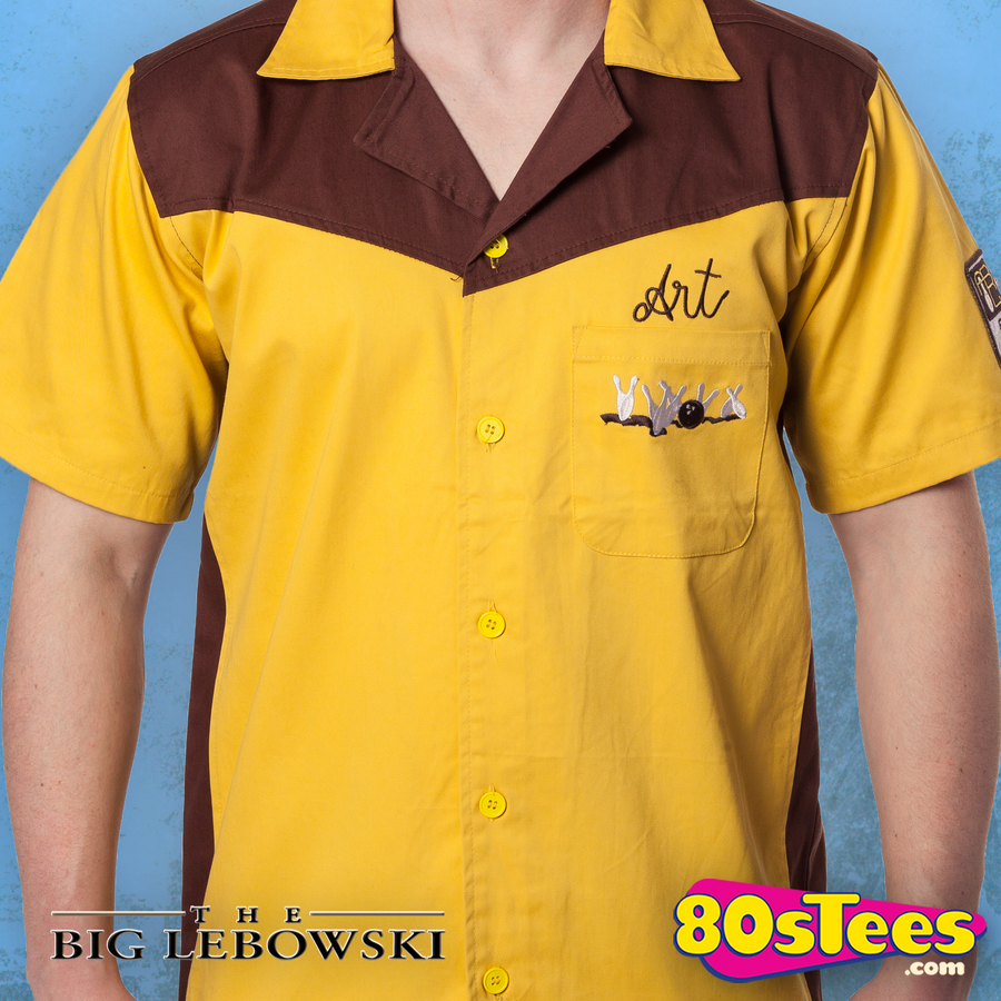 Authentic Replica Big Lebowski Bowling Shirt: Medina Sod Art's Shirt